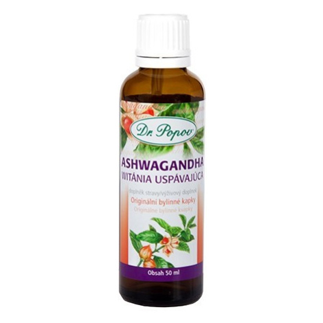 Dr.Popov Kapky bylinné Ashwagandha 50ml