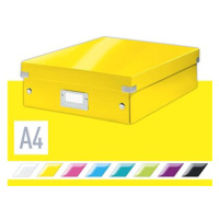LEITZ WOW Click & Store A4 28.1 x 10 x 37 cm, žlutá