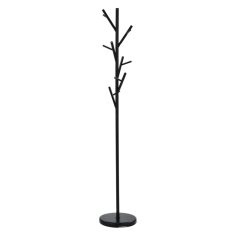 Autronic VĚŠÁK - kovový volně stojící ve tvaru stromu - černý