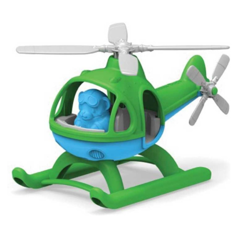 Green Toys - Vrtulník zelený