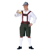 Guirca Oktoberfest kalhoty bavorák zelené - vel. M (48-50)