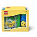 LEGO ICONIC Boy svačinový set (láhev a box) - modrá/zelená