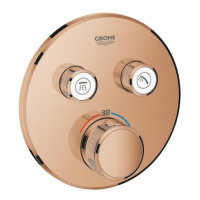 Sprchová baterie GROHE Grohtherm Smartcontrol bez podomítkového tělesa Warm Sunset 29119DA0