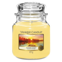 Yankee Candle, Podzimní západ slunce, Svíčka ve skleněné dóze 411 g