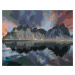 Malování podle čísel - HORA VESTRAHORN NA ISLANDU Rozměr: 40x50 cm, Rámování: vypnuté plátno na 