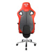 Herní židle E-Blue COBRA II – červená, umělá kůže