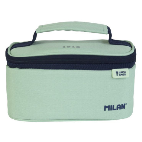 MILAN - Taška na svačinu izotermický 1,5 l + 1ks box na svačinu, zelená