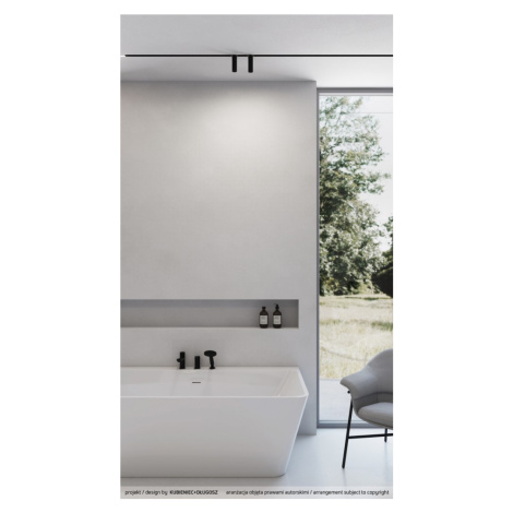 DEANTE Arnika nero Vanová baterie, 3otvorová BQA_N13M