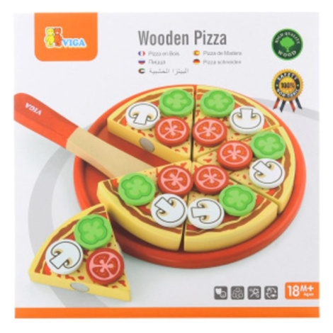 Popron.cz Dřevěná pizza - krájení