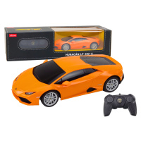 Mamido RASTAR  Auto na dálkové ovládání RC Lamborghini Huracan 1:24 Rastar oranžové RC