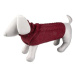 DUVO+ Pletený svetr pro psy červený