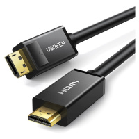 Kabel DisplayPort - HDMI Ugreen DP101 4K 3m - černý