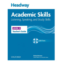 Headway Academic Skills 3 Listening a Speaking Teacher´s Guide with Tests CD-ROM Oxford Universi