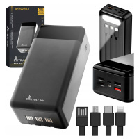 Extralink EPB-124 30000mAh Black Powerbanka Power banka, Fast Charging