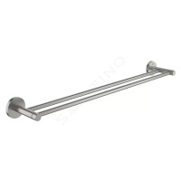 Grohe 40802DC1 - Dvouramenný držák na ručníky, supersteel