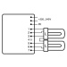 Elektronický předřadník OSRAM QT-M 2X26-42W/220-240