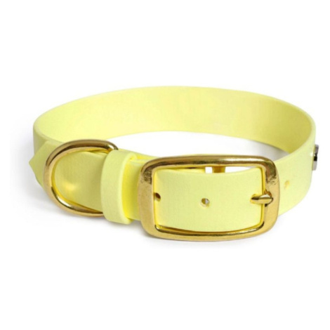 Bura obojek pastělově žlutý PUP´S Paradise - XXXS