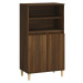 vidaXL Skříň highboard hnědý dub 60 x 36 x 110 cm kompozitní dřevo