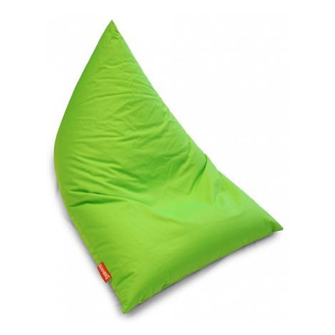 Zelený sedací vak BeanBag Triangle Light Green FOR LIVING