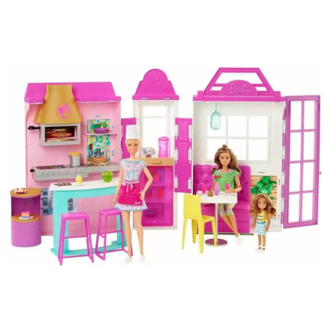 Barbie herní set restaurace s příslušenstvím Mattel