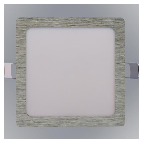LED podhledové svítidlo SQUARE 18W 4200K ČTVEREC CHROM BAUMAX