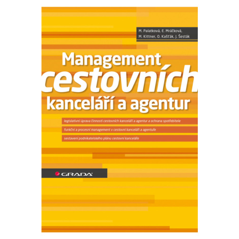 E-kniha: Management cestovních kanceláří a agentur od Palatková Monika GRADA