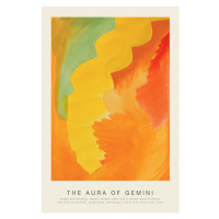 Obrazová reprodukce The Aura of Gemini (Astrology, Spirituality & Zodiac Series), 26.7 × 40 cm