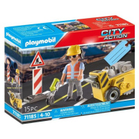 PLAYMOBIL City Action 71185 Stavební dělník s frézou