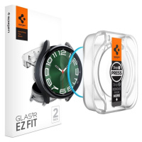 Spigen Glass tR EZ Fit 2 Pack ochranné sklo pro Samsung Galaxy Watch6 Classic 47mm