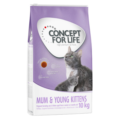 Concept for Life Mum & Young Kittens – Vylepšená receptura! - 2 x 10 kg