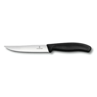 Victorinox steakový nůž, plast, vlnkové ostří 12cm