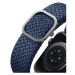 UNIQ Aspen Braided řemínek pro Apple Watch 41/40/38mm modrý