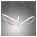 Paul Neuhaus LED závěsné světlo Melinda, 38W, ocelově šedá
