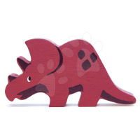 Dřevěný dinosaurus Triceratops Tender Leaf Toys