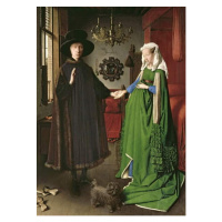 Eyck, Jan van - Obrazová reprodukce The Portrait of Giovanni Arnolfini and his Wife Giovanna Cen