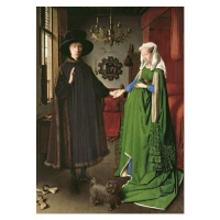 Obrazová reprodukce The Portrait of Giovanni Arnolfini and his Wife Giovanna Cenami, 1434, Eyck,