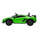 mamido  Dětské elektrické autíčko Lamborghini Aventador zelené