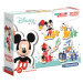 Puzzle Myšák Mickey 4v1 (3,6,9,12 dílků) - Clementoni