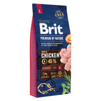 Brit Premium by Nature Junior L - Výhodné balení: 2 x 15 kg