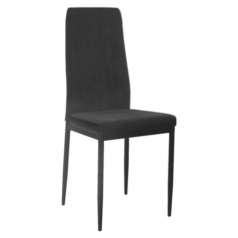 Tempo Kondela Jídelní židle ENRA - tmavě šedá/černá + kupón KONDELA10 na okamžitou slevu 3% (kup