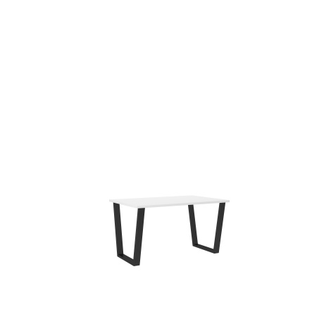 Jídelní stůl Cezar Barva korpusu: Bílá, Rozměr: 138 x 67 cm