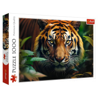 Trefl Puzzle 1000 - Divoký tygr