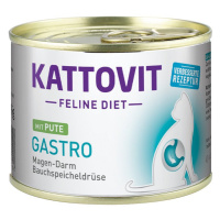 Kattovit Feline Diet Gastro, Krůta 12 × 185 g