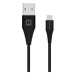 Datový kabel SWISSTEN USB / USB-C 3.1 (7mm) black 1,5m