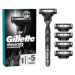 Gillette Mach3 Charcoal pánský holicí strojek + 5 hlavic