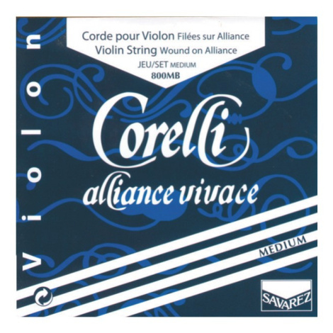 Savarez 800MB Corelli Alliance Vivace Violin Set - Medium