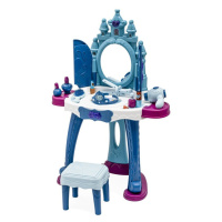 BABY MIX - Dětský toaletní stolek ledový svět se světlem, hudbou a židličkou