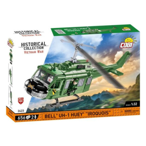 Cobi 2423 Vietnam War Bell UH-1 HUEY IROQUOIS, 1:32, 655 k, 2 f