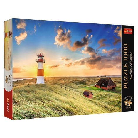 Trefl Puzzle 1000 Premium Plus - Foto Odyssey: Maják List-Ost, Německo