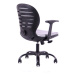 Otočná kancelářská židle Sego COOL — černá/šedá